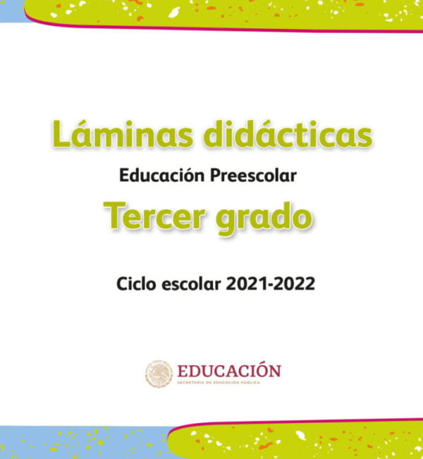 Laminas didácticas tercer grado de preescolar